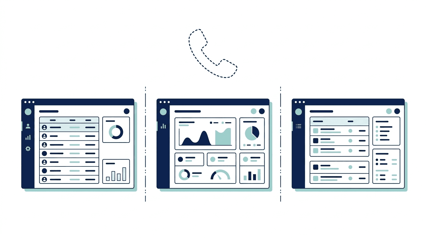 Side-by-side comparison of Dolphin PMS, Dentrix Ascend, and Ortho2 Edge Cloud orthodontic practice management software